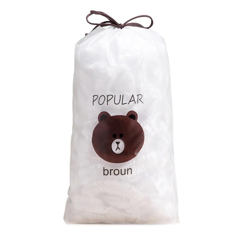 Пищевые пакеты-чехлы Lesko 2825 для упаковки пищи полиэтиленовые 100 шт. (2316036961)