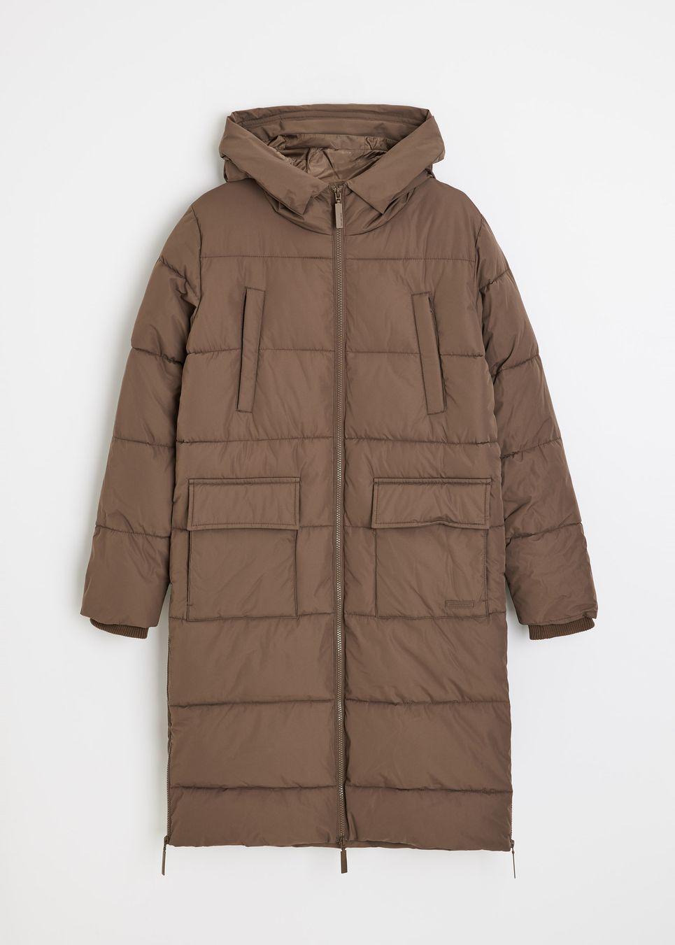 Куртка длинная женская Diverse MORLENI 255 L Коричневый (5905384187185)