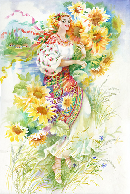 Алмазна мозаїка Полтавчанка Надія Старовойтова 5D 40х50 см (189740) Алмазна мозаїка Полтавчанка Надія Старовойтова 5D 40х50 см (189740)