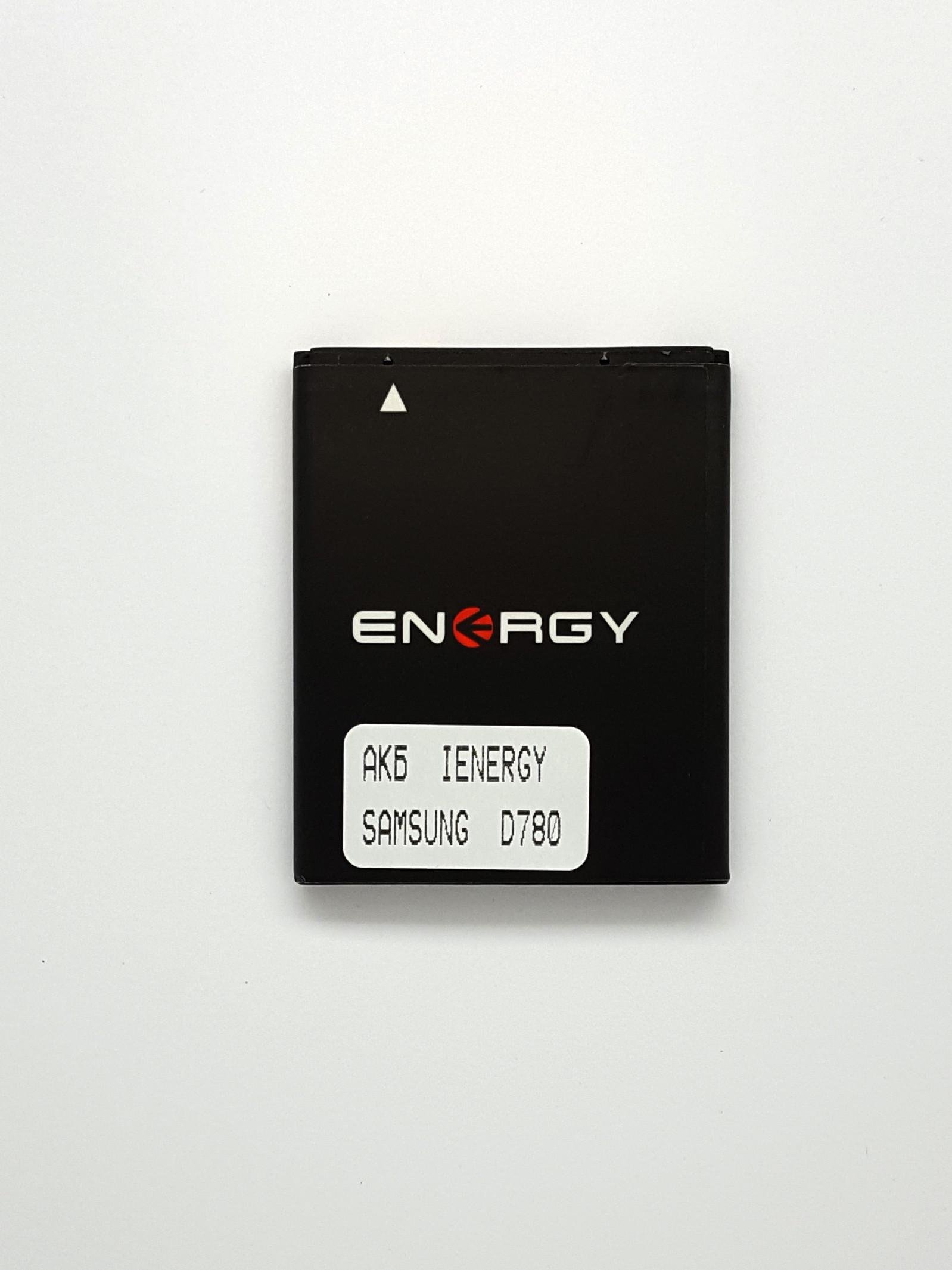 Аккумулятор iENERGY для SAMSUNG D780/i550 (AB474350BC;AB474350BE;AB474350BU)