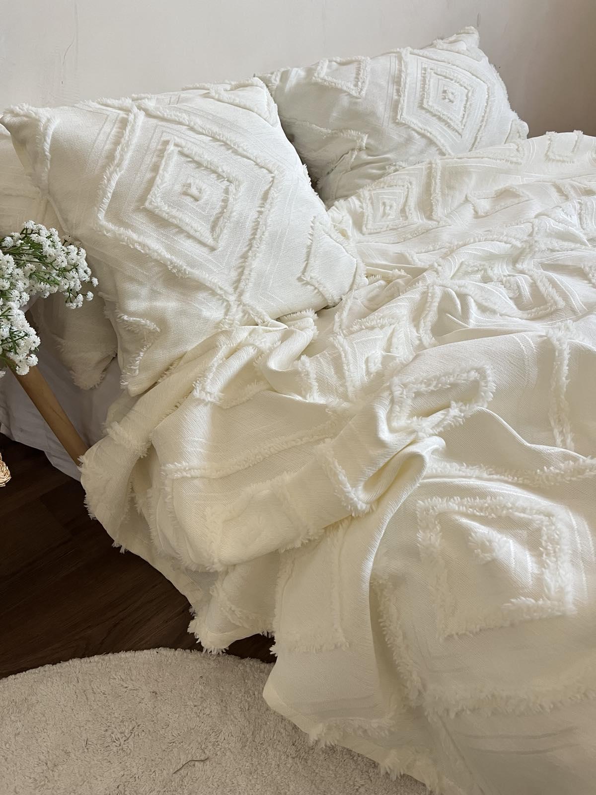 Покрывало ZEINTEX SCANDI 210х230 см Молочный (25248892) - фото 5 Покрывало ZEINTEX SCANDI 210х230 см Молочный (25248892) - фото 5