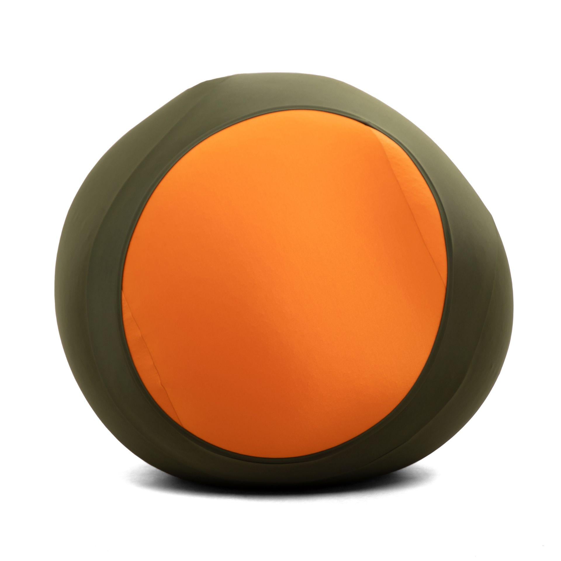 Кресло эластичное SanchoBAG Yogi-bo Standart Flexible 90x90 см Olive-Orange (yogi-1000-4-90cm)