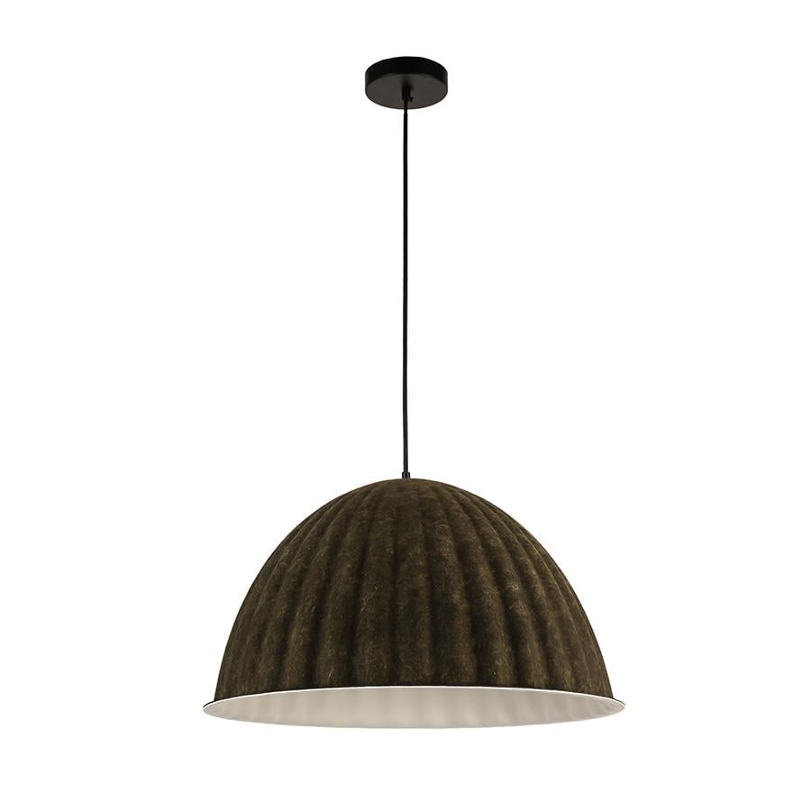 Светильник подвесной Levistella 8051890-1 550 C35/WH плафон темно-оливковый Черный