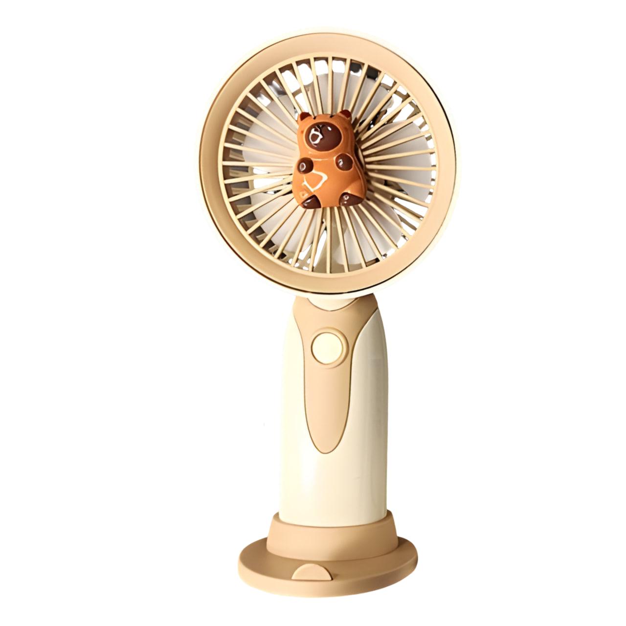 Дитячий вентилятор Капібара Бежевий (HK59-15C) - фото 1 Дитячий вентилятор Капібара Бежевий (HK59-15C) - фото 1