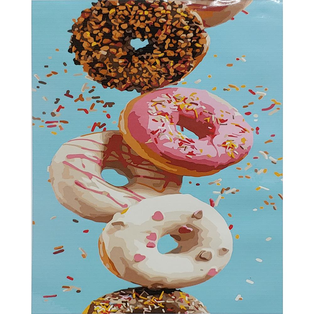 Картина по номерам Strateg Премиум Вкусы сладкого 40x50 см (SY6847)