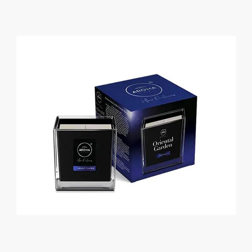 Ароматическая свеча Aroma Home Black Series Candles - Oriental Garden 155г Ароматическая свеча Aroma Home Black Series Candles - Oriental Garden 155г