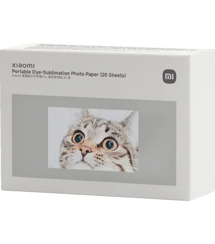 Фотопапір Mijia Portable Dye-Sublimation Photo Paper 20 Sheets BHR082NGL