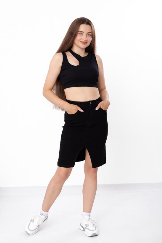 Спідниця жіноча Носи Своє р. 26 Чорний (11808) - фото 3 Спідниця жіноча Носи Своє р. 26 Чорний (11808) - фото 3