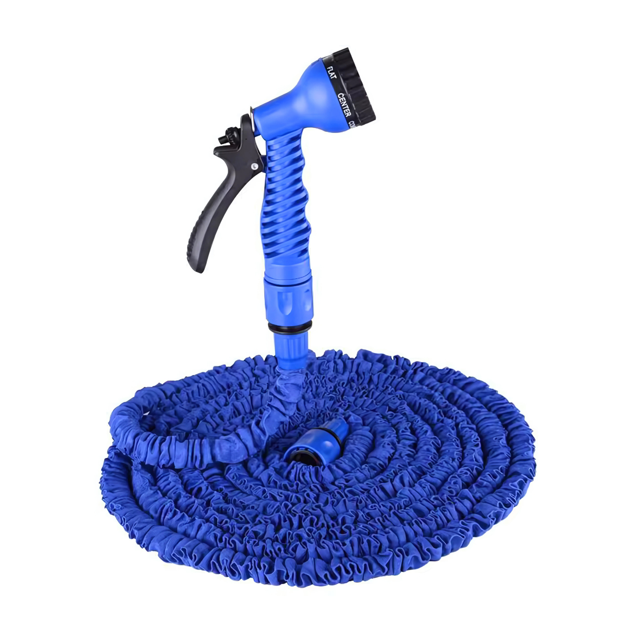 Шланг поливальний з пістолетом садовий що розтягується 14 м Синій (1000305680) - фото 3 Шланг поливальний з пістолетом садовий що розтягується 14 м Синій (1000305680) - фото 3