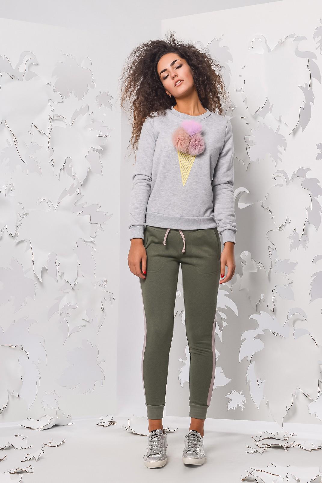 Свитшот Carica -SV-7521-4 S Серый (2000002035435)