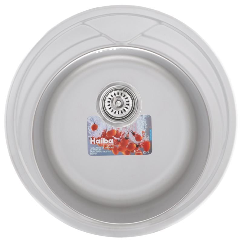 Мойка кухонная Haiba decor 510 мм (HB0544)