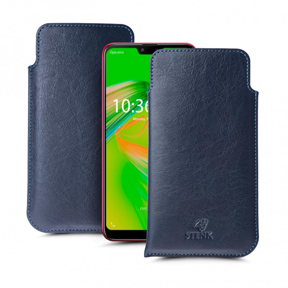 Футляр Stenk Elegance для ASUS ZenFone Max Plus (M2) ZB634KL Синий (65941)