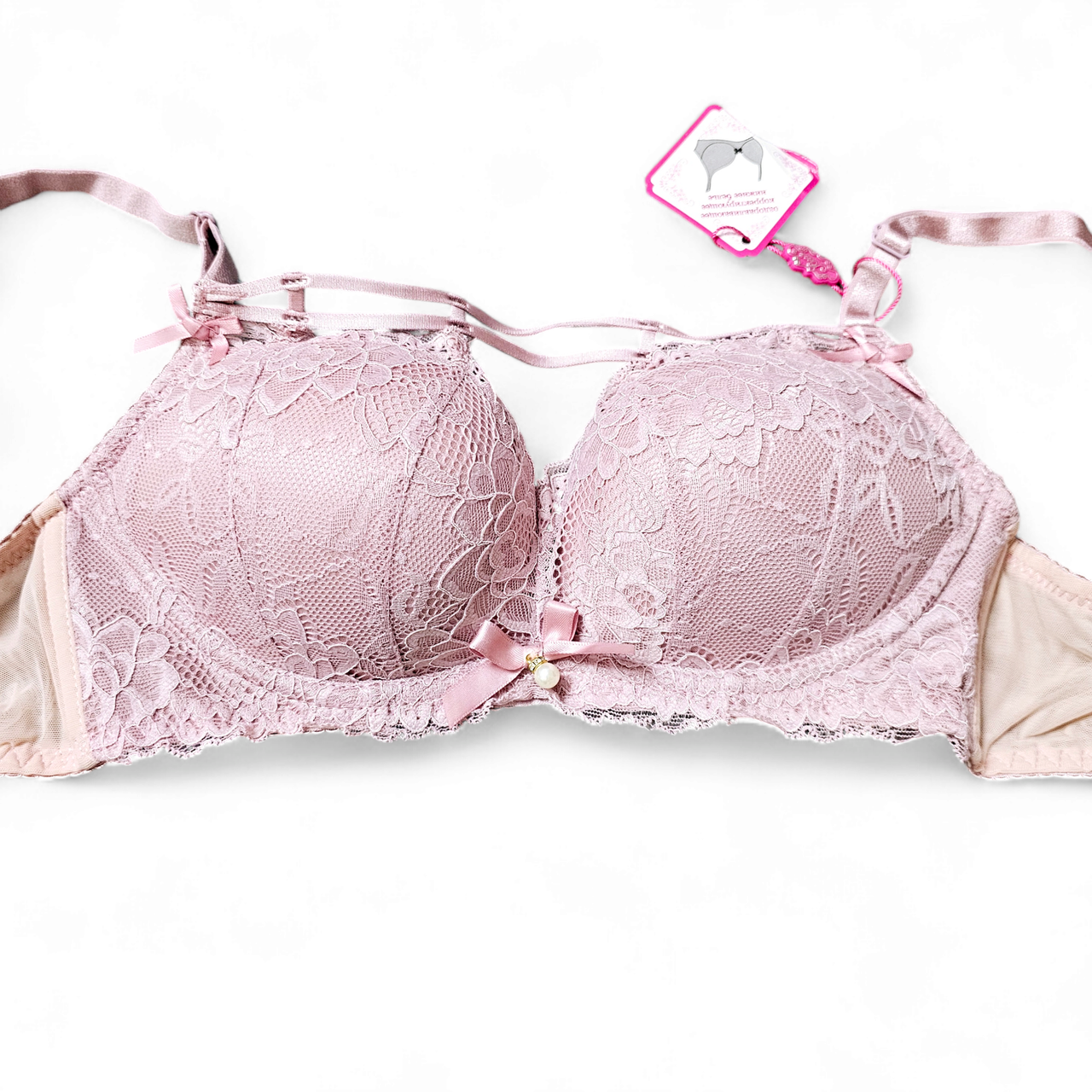 Комплект нижньої білизни жіночий Люся ажурний B80 (2350744401) - фото 6 Комплект нижньої білизни жіночий Люся ажурний B80 (2350744401) - фото 6