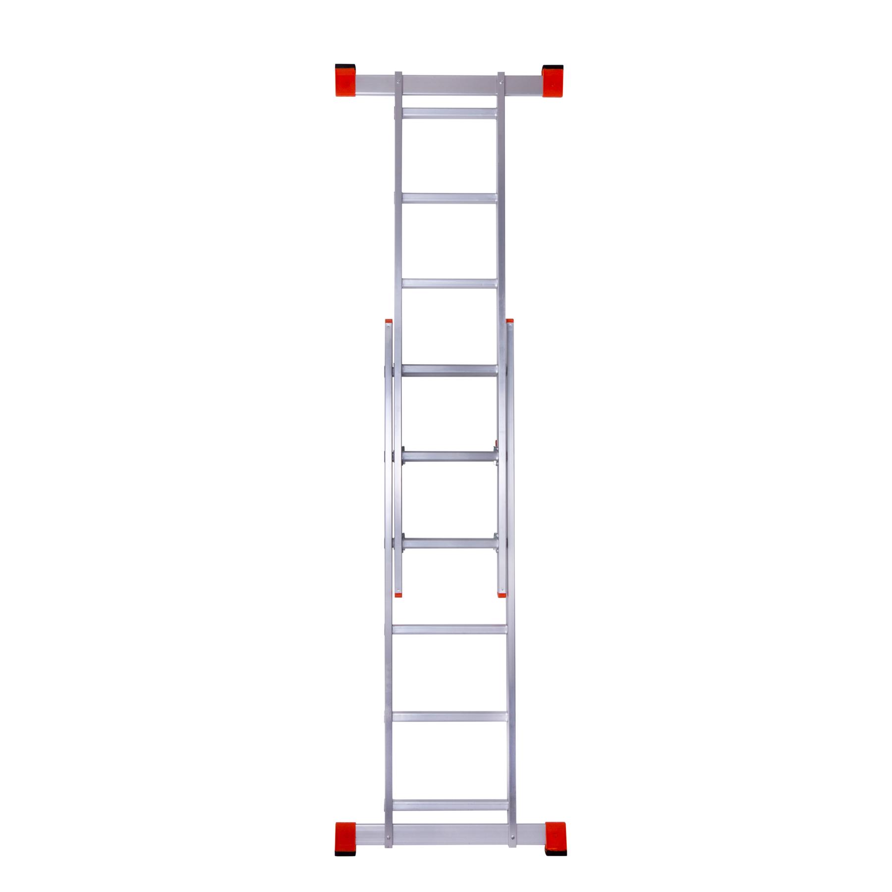 Лестница-помост алюминиевая Laddermaster Altair A8A6 2x6 ступенек - фото 4