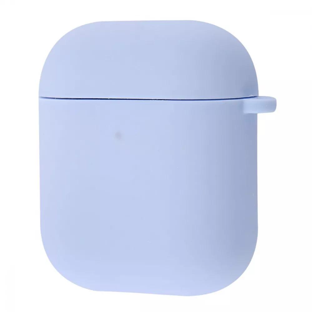 Чехол для наушников PRC Silicone Case Full for AirPods 1/2 Lilac Cream (13968148)