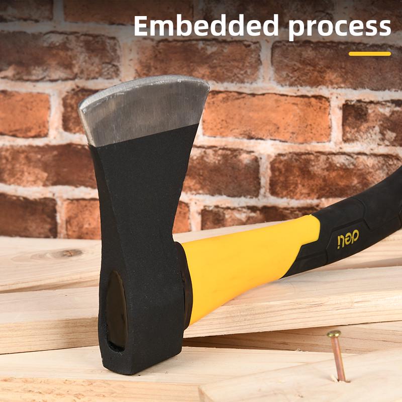 Топор с фиброгалсом Deli Tols EDL5710 (2591125186) - фото 2 Топор с фиброгалсом Deli Tols EDL5710 (2591125186) - фото 2