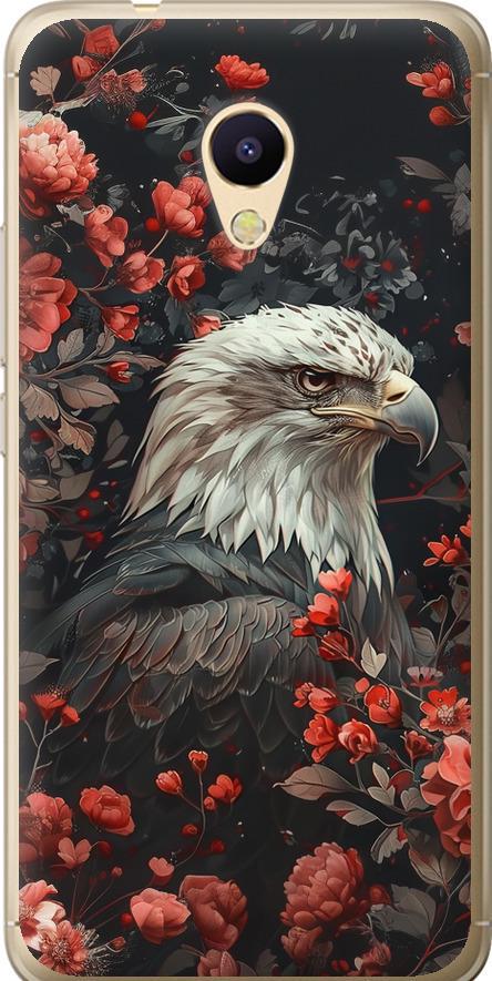 Чехол на Meizu M5s Цветочный страж (6102u-776-42517) Чехол на Meizu M5s Цветочный страж (6102u-776-42517)