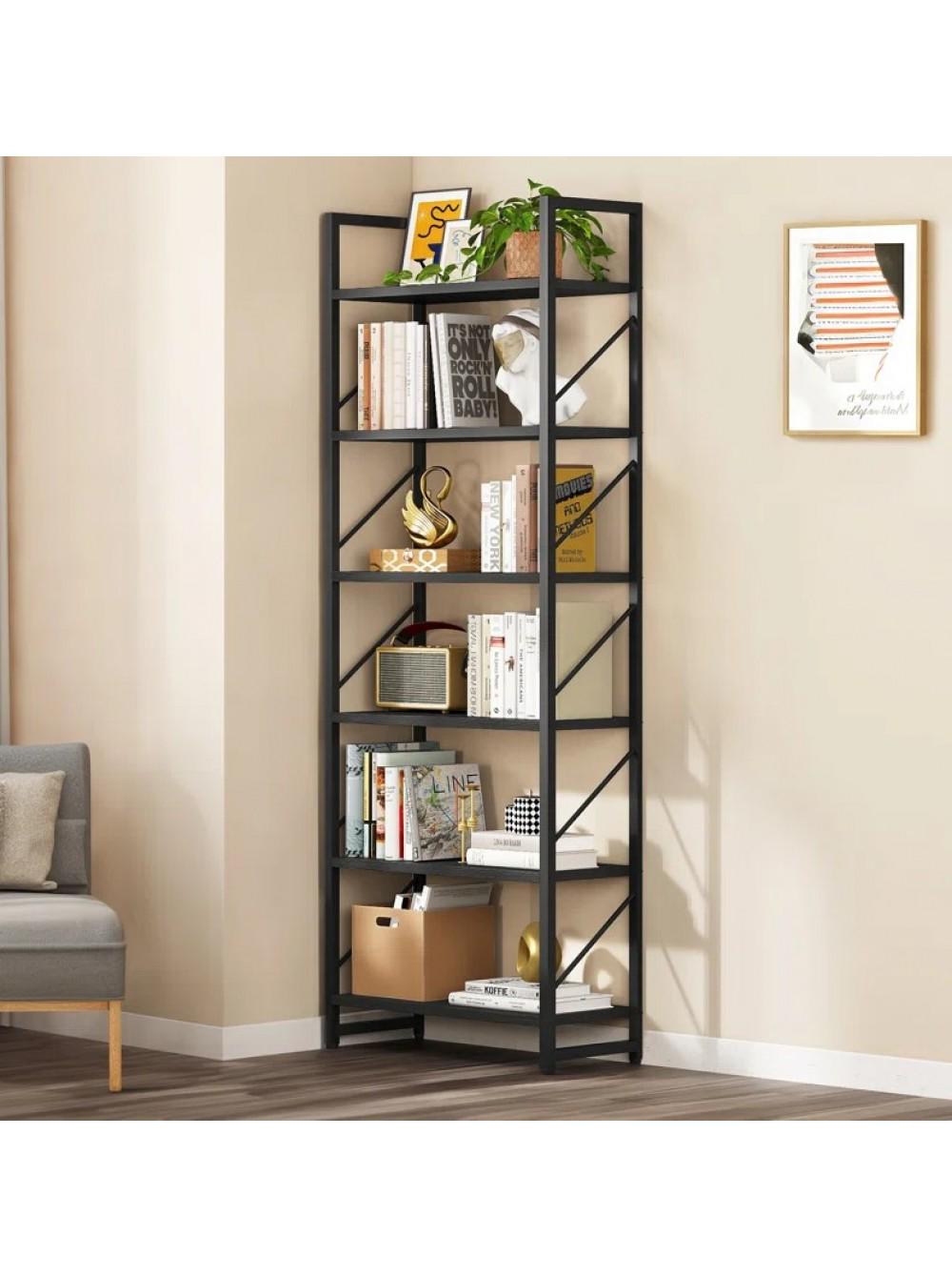 Стеллаж 6-ярусный MSM Axtell Черный (W110264503-2)