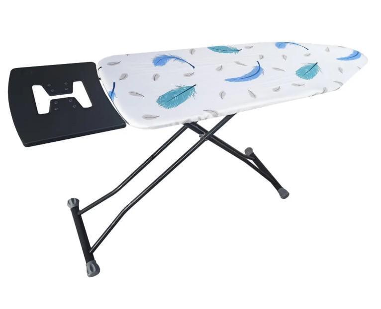 Дошка для прасування Casa Si Mondo L 125x42 см Grey/Blue Feathers (CS93570L342) Дошка для прасування Casa Si Mondo L 125x42 см Grey/Blue Feathers (CS93570L342)