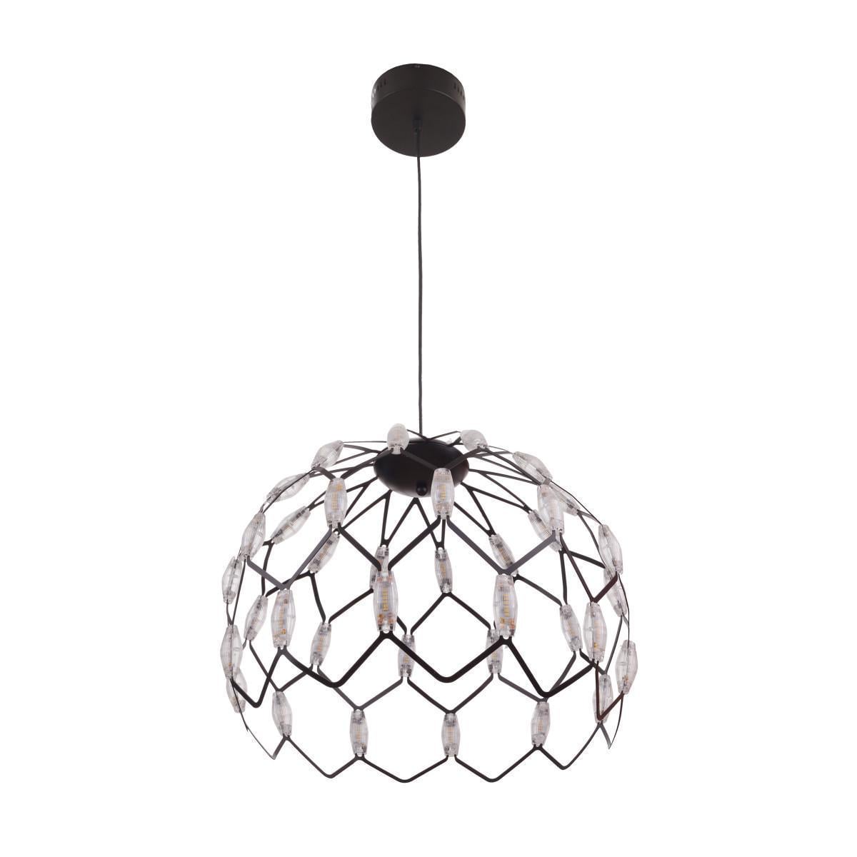 Люстра светодиодная подвесная 36W WW BK (BR-01 673S/36) Люстра светодиодная подвесная 36W WW BK (BR-01 673S/36)