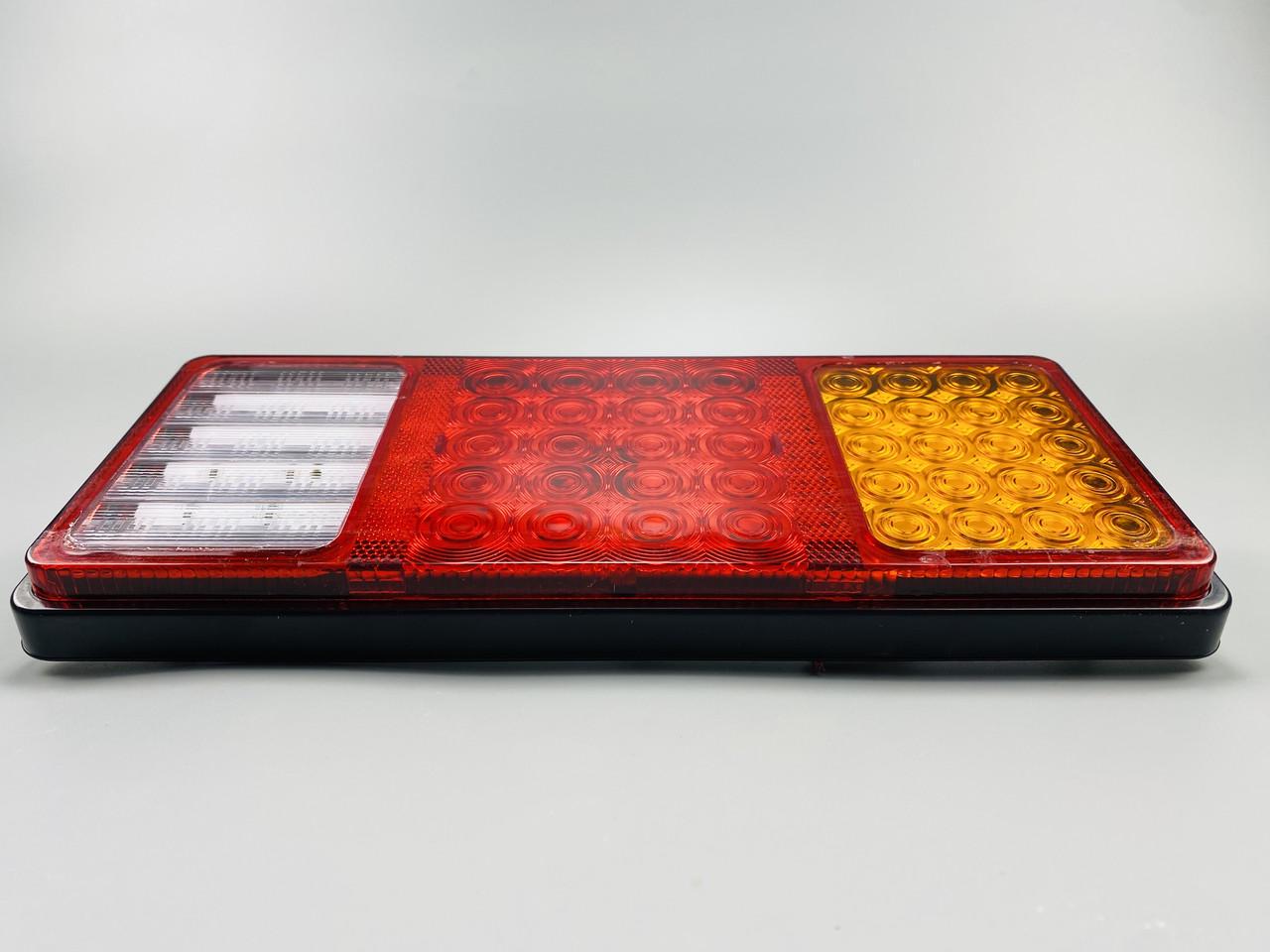 Фонарь универсальный задний светодиодный для грузовика задняя 55 LED chip комбинированный