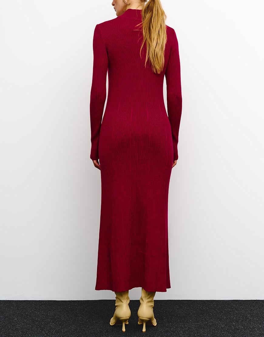 Сукня Aveline J.D.WOOL вишнева XS-S - фото 2