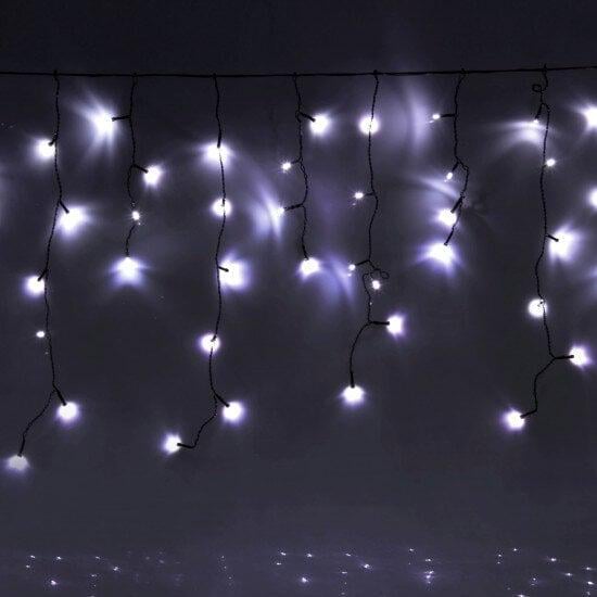 Вулична гірлянда бахрома білий 3 м, 100 LED, з перехідником Вулична гірлянда бахрома білий 3 м, 100 LED, з перехідником