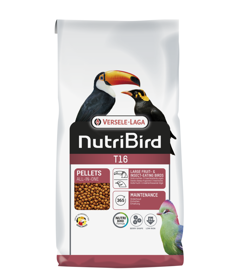Корм для птиц Versele-Laga NutriBird Т16 Original 10 кг (5979337)
