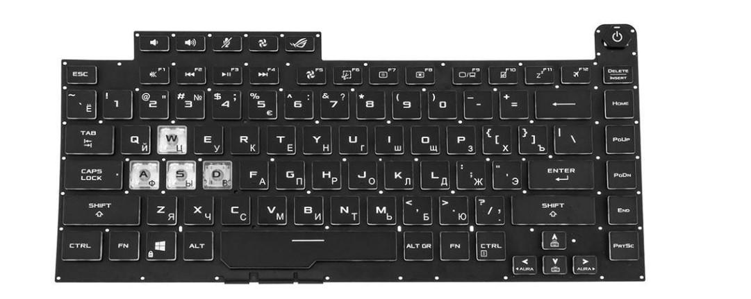 Клавиатура для ноутбука Asus G512 (171822)