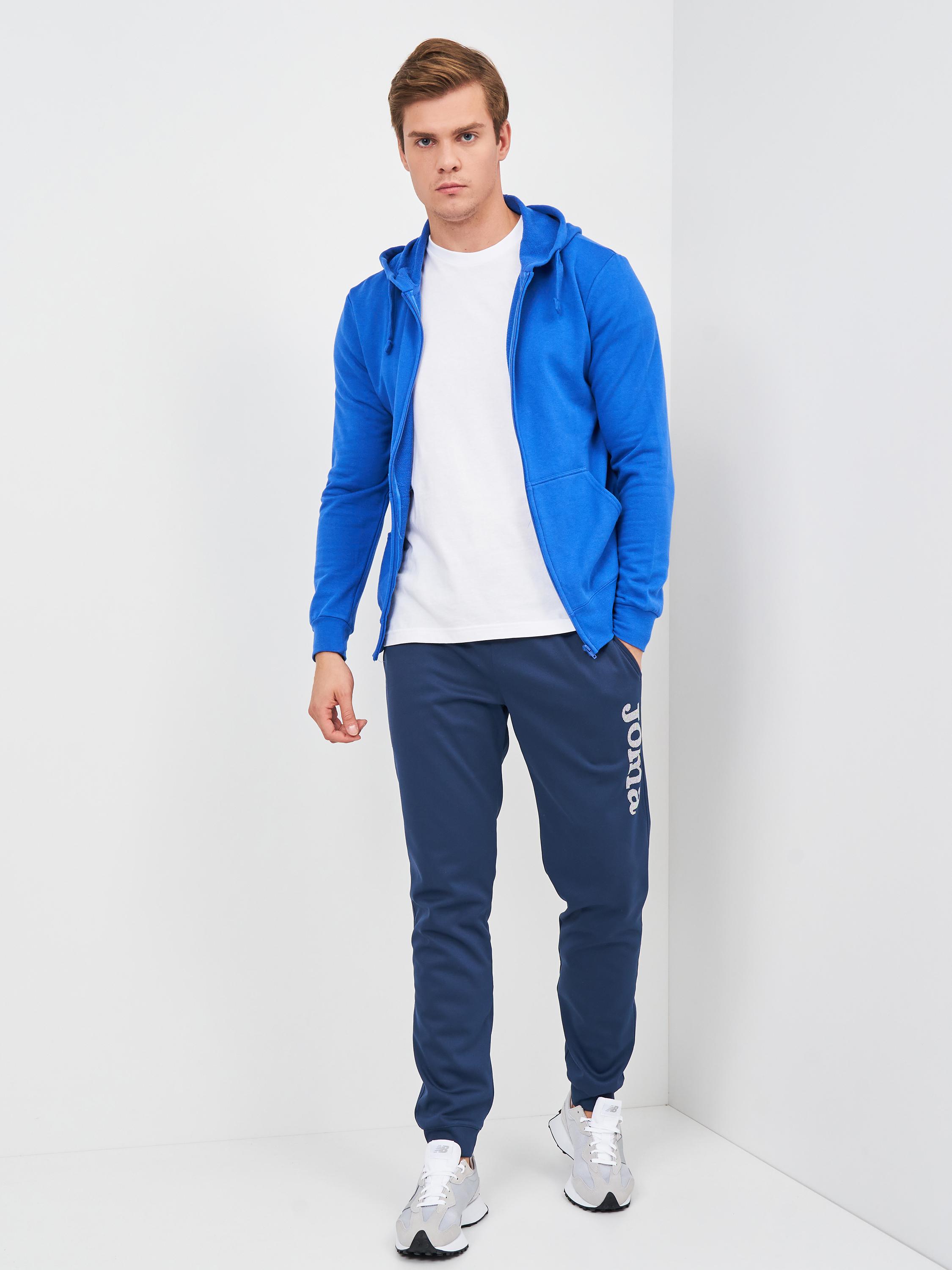 Олимпийка Joma 102109.700 Jungle Zip-Up Hoodie M Royal (8424309609771) - фото 3