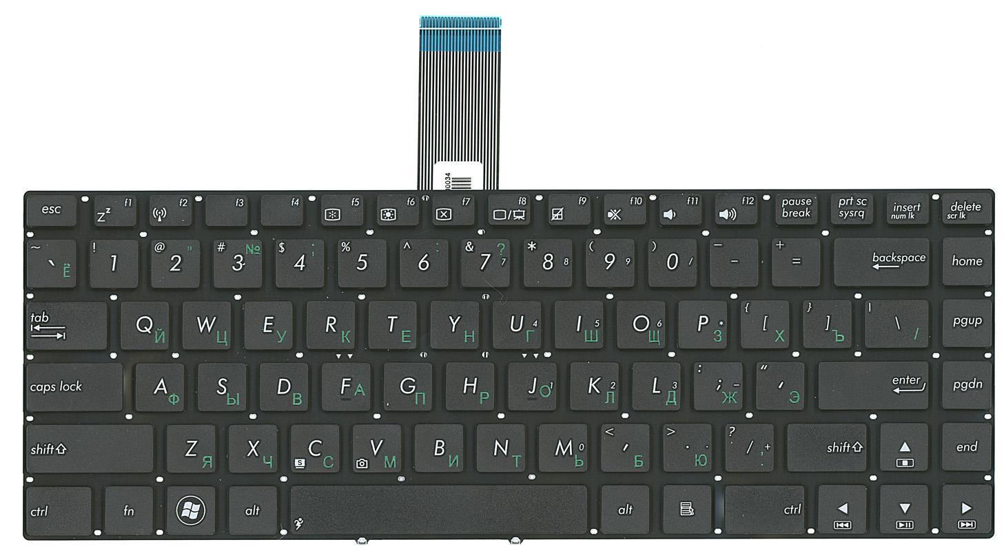Клавиатура для ноутбука Asus N46/U46/K45 Black