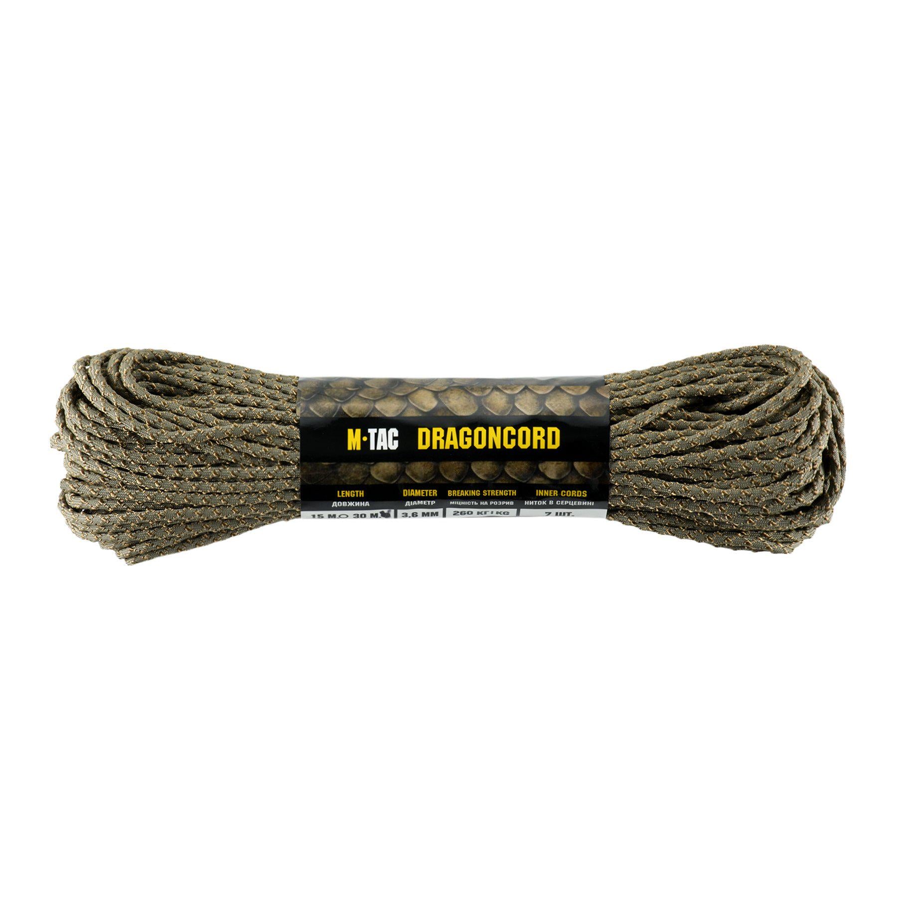 Паракорд M-Tac Dragon Cord 30 м Tan/Coyote Паракорд M-Tac Dragon Cord 30 м Tan/Coyote