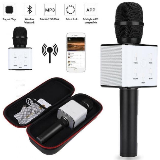 Микрофон Q-7 Wireless Мatrix 11054 Black (IR004559) - фото 3