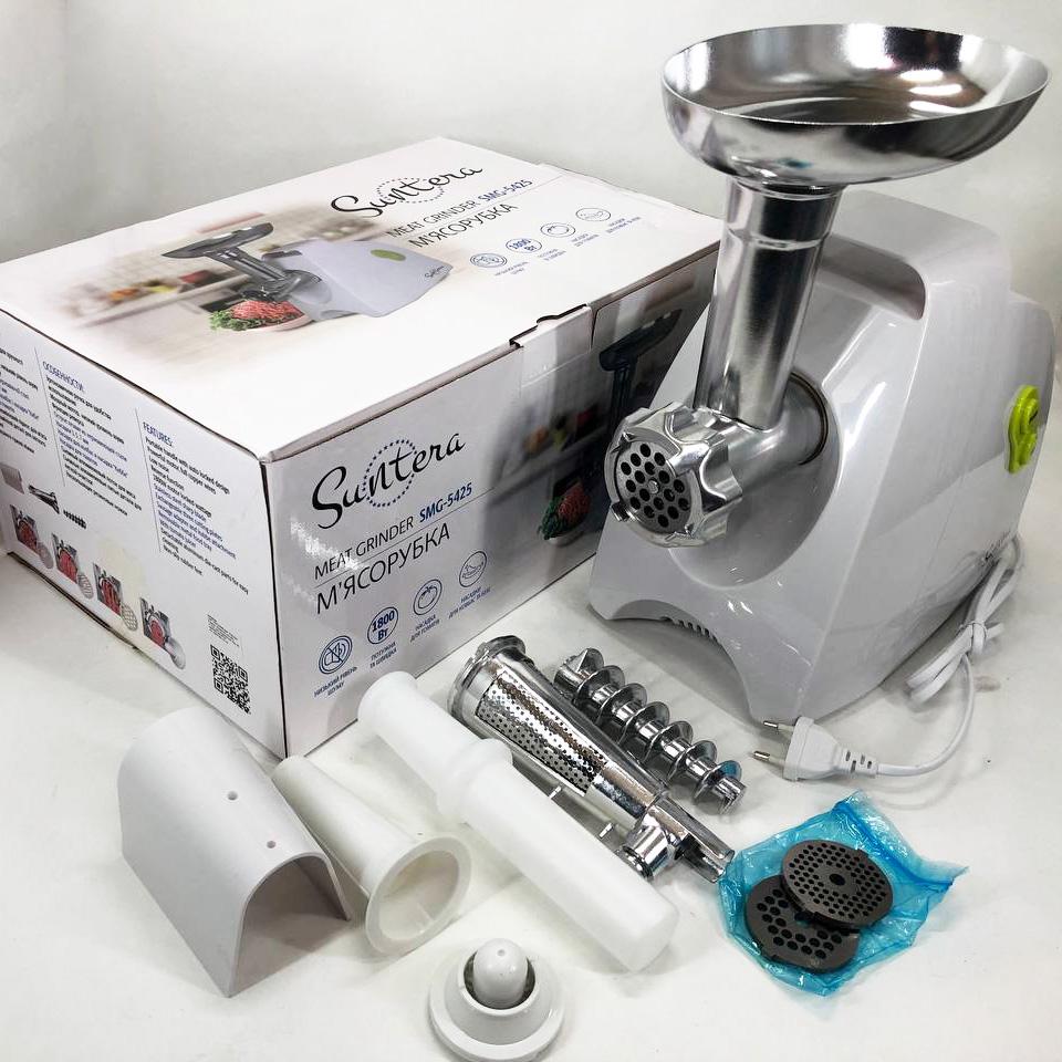 Мясорубка Suntera 1800 Вт Белый (267175) - фото 2 Мясорубка Suntera 1800 Вт Белый (267175) - фото 2