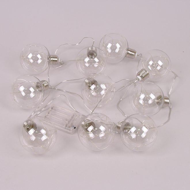 Гирлянда Flora Лампочки холодный свет 2,4 м (40796)