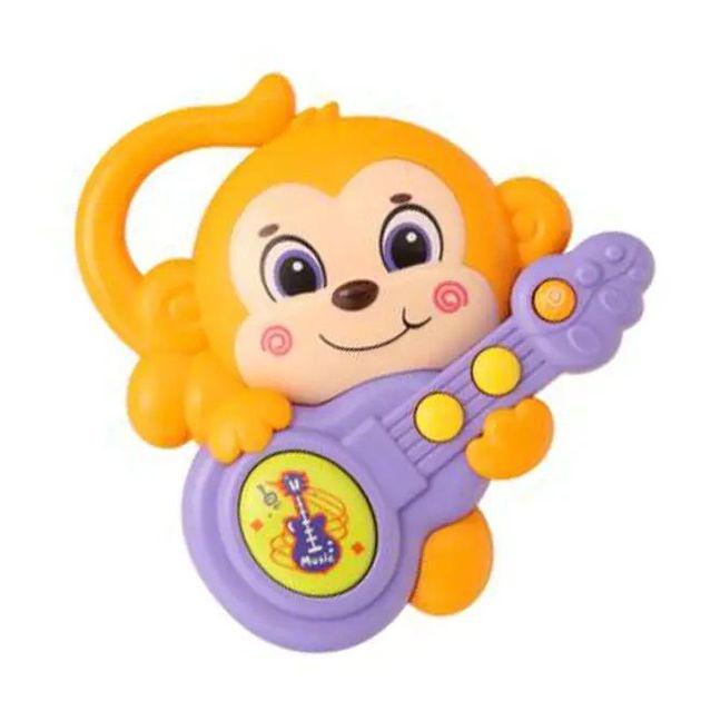 Детская погремушка Limo Toy Обезьянка Оранжевый (855-58-59-60-61A)