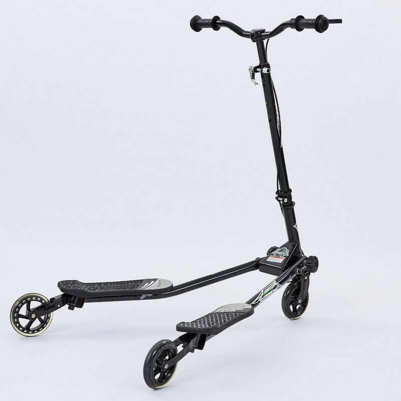 Самокат-трайк TRIKKE SPEEDER складной Черный - фото 15