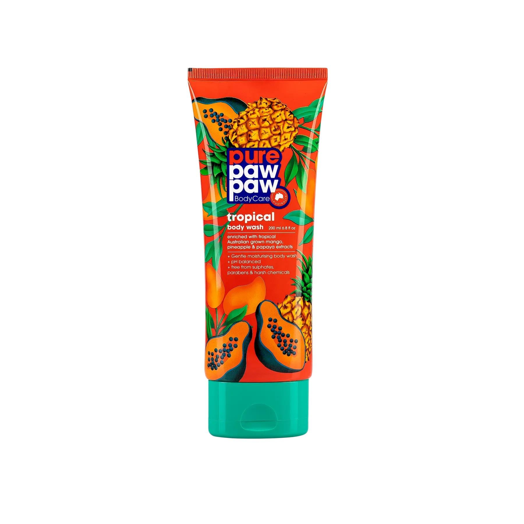 Гель для душа Pure Paw Paw Body Care Tropical Wash 200 мл