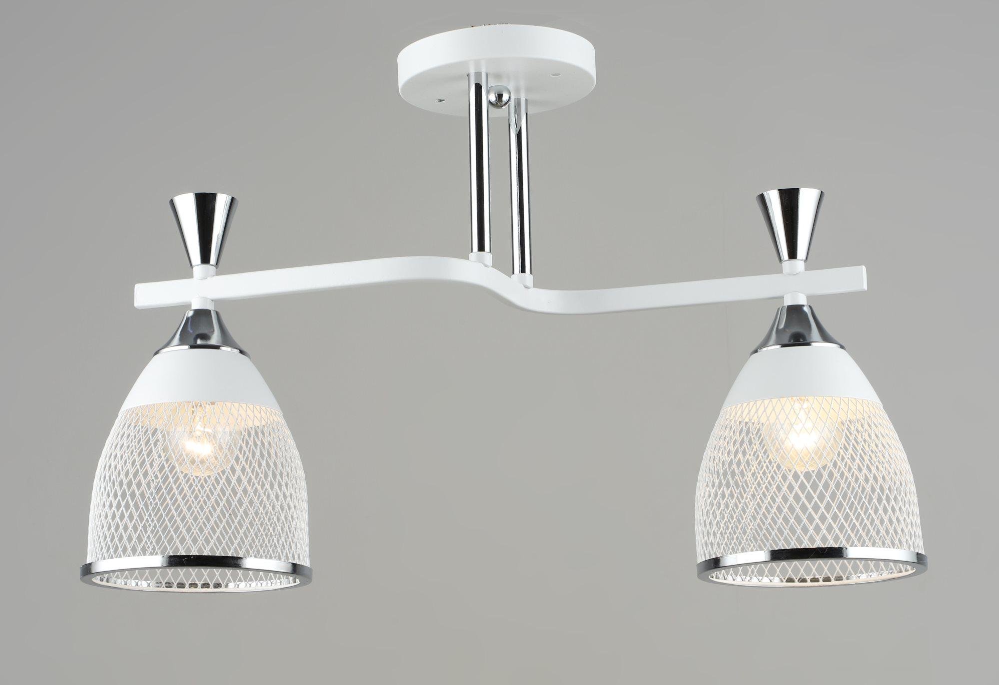 Люстра потолочная Sirius B N6218/2 WT+CH