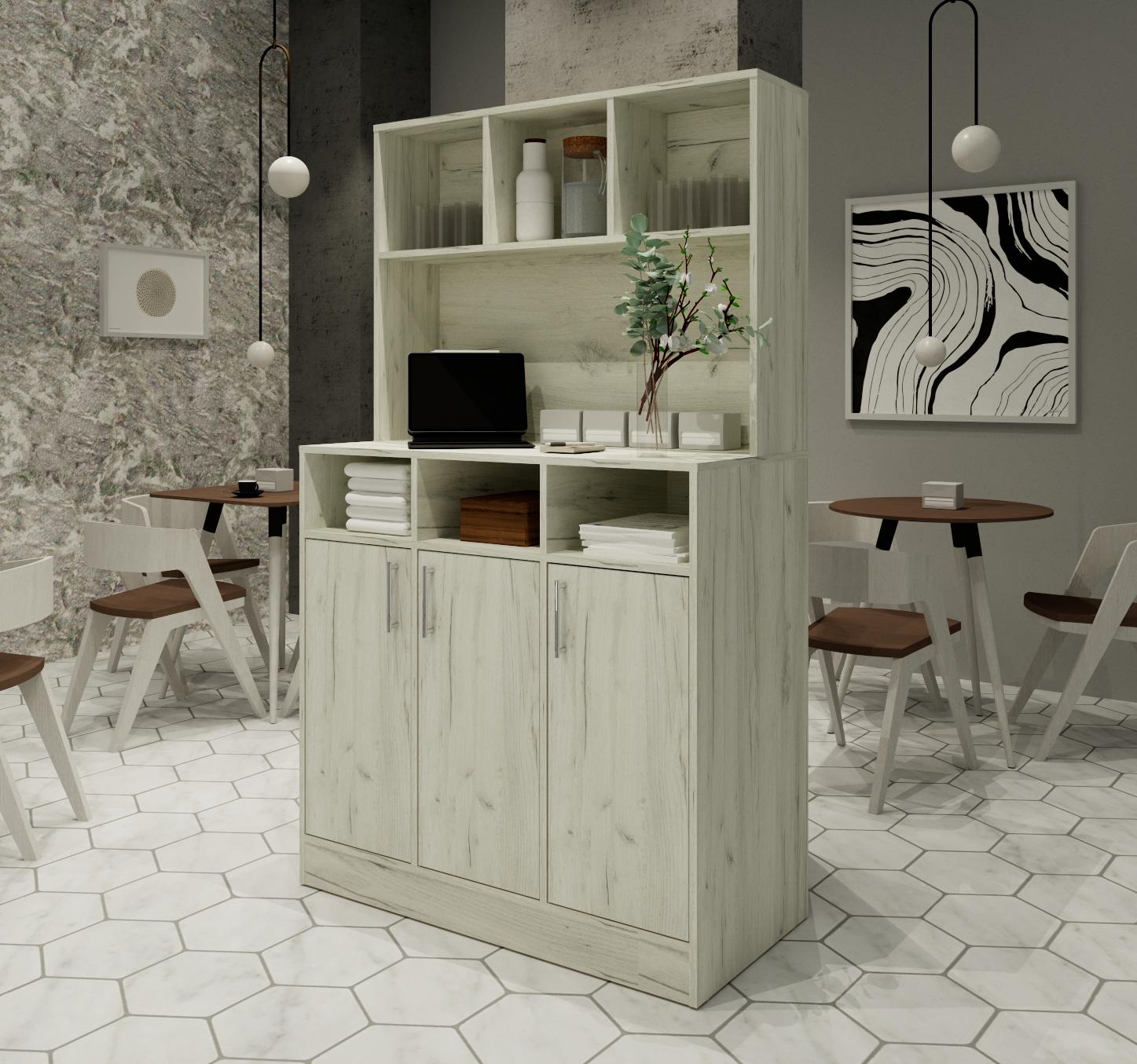 Тумба в кафе Крафт Белый (27415212) Тумба в кафе Крафт Белый (27415212)