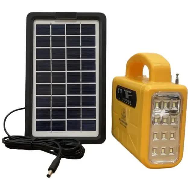Фонарик с солнечной панелью Solar Light Everton RT-904 с радио (29853460)