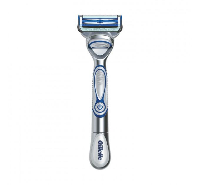 Станок для гоління чоловічий Gillette Skinguard POWER Sensitive Flexball з 1 змінним картриджем (13547824) - фото 2