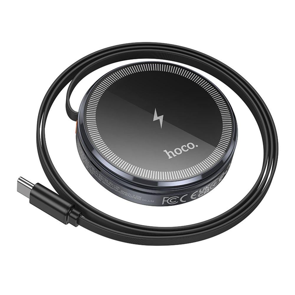 Зарядное устройство беспроводное Hoco CQ18 15W Magnetic iWatch Серый (2669501316)