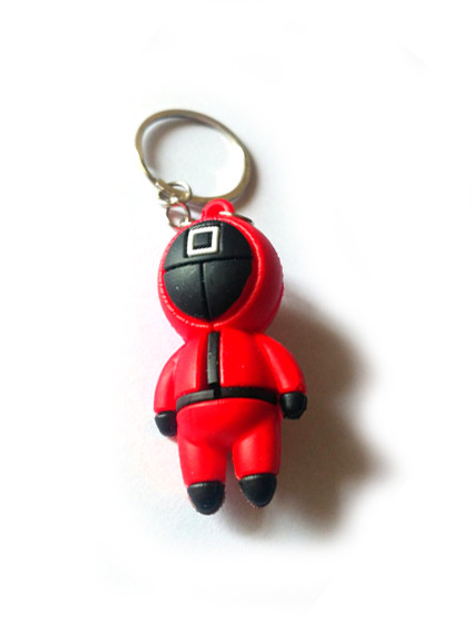 Брелок з ремінцем Happy Life Гра в кальмара Робочий 6305 коло 20,5 см (4260503)