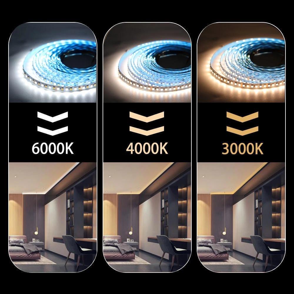 Світлодіодна стрічка Prolum RUN 2835/120 IP20 Series-SMART 24V Теплий Білий (28522733) - фото 7 Світлодіодна стрічка Prolum RUN 2835/120 IP20 Series-SMART 24V Теплий Білий (28522733) - фото 7