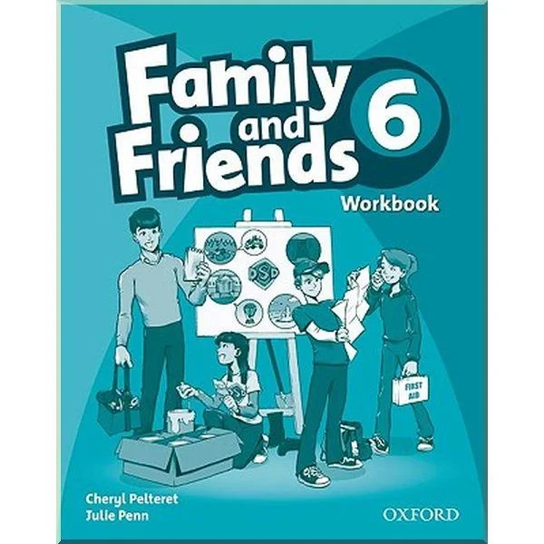 Рабочая тетрадь Family and Friends 6 Workbook