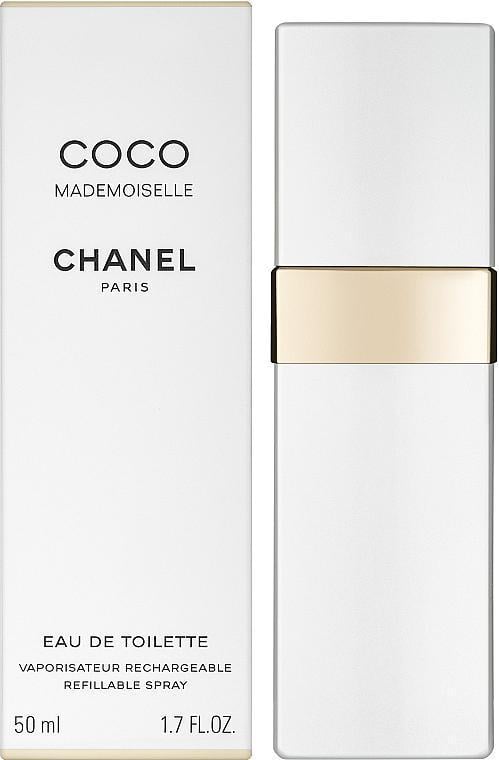Туалетная вода для женщин Chanel Coco Mademoiselle 50 мл флакон многоразового использования (378883)