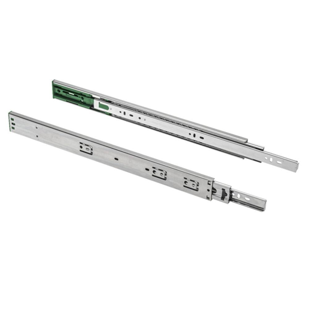 Направляющая шариковая GTV Versalite Light частичного выдвижения с доводчиком H 45 мм L 300 мм (PK-L-H45-300-GX)