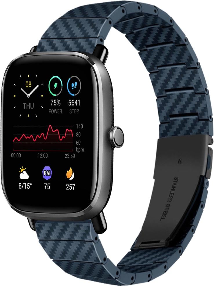 Ремешок Armrok для Amazfit GTS 2 mini Blue (31655-28) Ремешок Armrok для Amazfit GTS 2 mini Blue (31655-28)