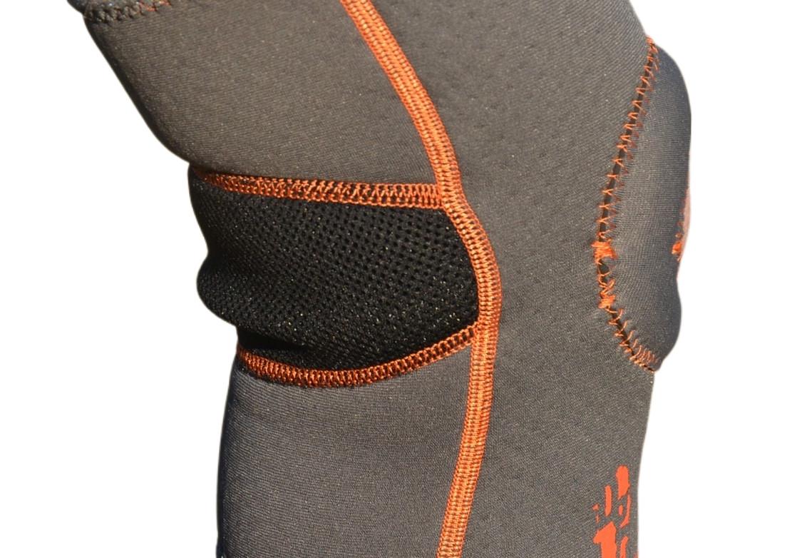 Наколенник MadMax MFA-297 Knee Support with Patella Stabilizer XL Dark Grey/Orange (27343099) - фото 2 Наколенник MadMax MFA-297 Knee Support with Patella Stabilizer XL Dark Grey/Orange (27343099) - фото 2